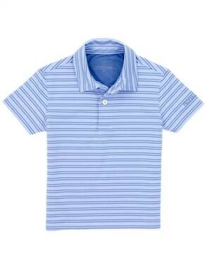 NEW PROPERLY TIED boys par polo shirt in gulf
